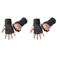 thumbnail image 1 of 4X XL Guantes Deportivos de Entrenamiento para Hombres y Mujeres Guantes de Entrenamiento Fitness Culturismo Levantamiento de Pesas Gimnasio Mano Guantes de Muñeca Negro B, 1 of 5