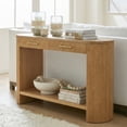 thumbnail image 1 of Table Console Style Ferme pour Entrée, Table Console avec Rangement et Tiroirs, Table Étroite Moderne en Bois pour Salon, Couloir, 1 of 11