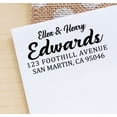 thumbnail image 2 of Printtoo Personalized Wedding Self Inking Family Return Address Custom Rubber Stamp Gift Idea, 2 of 6