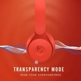 thumbnail image 5 of Restored Beats Solo Pro Wireless Noise Cancelling On-Ear Headphones - Matte Red (Refurbished), 5 of 7
