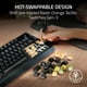 thumbnail image 4 of Teclado inalámbrico para juegos intercambiable en caliente Razer BlackWidow V4 Pro 75%, 4 of 5