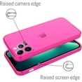 thumbnail image 4 of for iPhone 13 Pro Case Hot Pink Soft TPU Bumper Anti-Drop Anti-Scratch Shock Absorption Protective Wireless Slim Cover Compatible with iPhone 13 Pro 6.1 Inch for Women Girls, 4 of 7