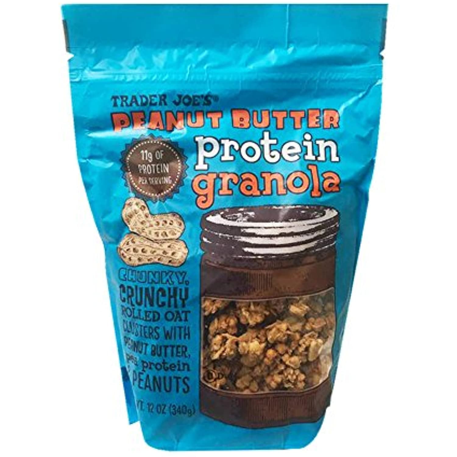 TJ New Peanut Butter Granola 12Oz