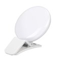thumbnail image 1 of HLONK Selfie LED Ring Light Rechargeable Portable Clip Fill Light for Phone Tablet Video White, 1 of 2