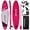 Sport-Pink, variant on Santasup Blow Up Paddle Board Inflatable Paddle Board For Adults, 10ft Stand Up Paddleboard, Sup Board With Sup Accessories, Non-Slip Deck, Adjustable Paddle, Travel Backpack Wide Stance Pink