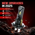 thumbnail image 4 of CHUSYYRAY H7 Headlight Kit White LED 6500K Automotive Bulb Fits Universal 2 Pack, 4 of 13