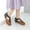 Green, variant on AXXD Wedge Sandals for Women 7.5 Sandals With Arch Support Summer Casual Comfortable Hollowed Out Sandals