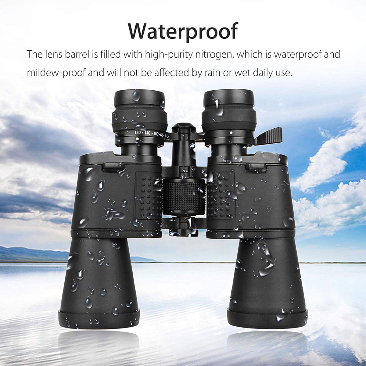 BFVV 180x100 High-Power Binoculars - Night Vision & Low-Light Ready with BAK4 Prisms + FMC Lenses, Ideal for Birdwatching, Hunting, Hiking- Clear Imaging, Premium Gift for Adults