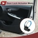 thumbnail image 2 of Motor de actuador de bloqueo de puerta de potencia Unique Bargains para Hyundai Elantra 2007-2010, ensamblaje de actuador de pestillo de puerta del lado del pasajero delantero con cable No.813202H040, 2 of 8