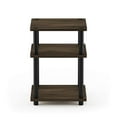 thumbnail image 4 of Furinno Turn-N-Tube Easy Assembly Multipurpose Shelf, Columbia Walnut/Black, 4 of 5