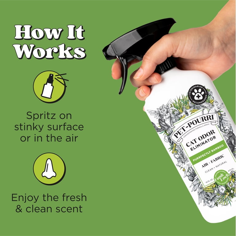 Poo-Pourri Purrfectly Bamboo Pet Deodorizer, 16 oz photo 8