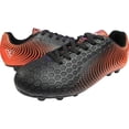 thumbnail image 3 of Vizari Stealth FG Soccer-Shoes (4, Black/Orange), 3 of 6