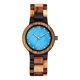 thumbnail image 1 of Relojes De Madera Relojes Exquisitos Para Mujer Relojes Casuales De Moda Simple Esfera De Nácar Yuarrent AP004879-02, 1 of 6