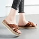 thumbnail image 4 of Nuevas sandalias de mujer de suela gruesa de cuerda de cáñamo, sandalias y zapatillas informales para mujer Wmkox8yii  nm5038, 4 of 8