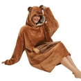 thumbnail image 3 of Cute and Cozy Wearable Blanket Hoodie Animal Design for Ultimate Warmth and Comfort Perfect for Home Use and Relaxing Ideal Gift for Adults, 3 of 6