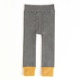 thumbnail image 2 of Fesfesfes Baby Girls Leggings Flannel Pants Can Open The Crotch Velvet Thickened Leggings Cropped Trousers, 2 of 3