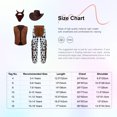 thumbnail image 7 of Aislor Boys Western Cowboy Halloween Cosplay Tassel Vest with Fringe Pants Bandanna and Hat Set Orange 8, 7 of 7
