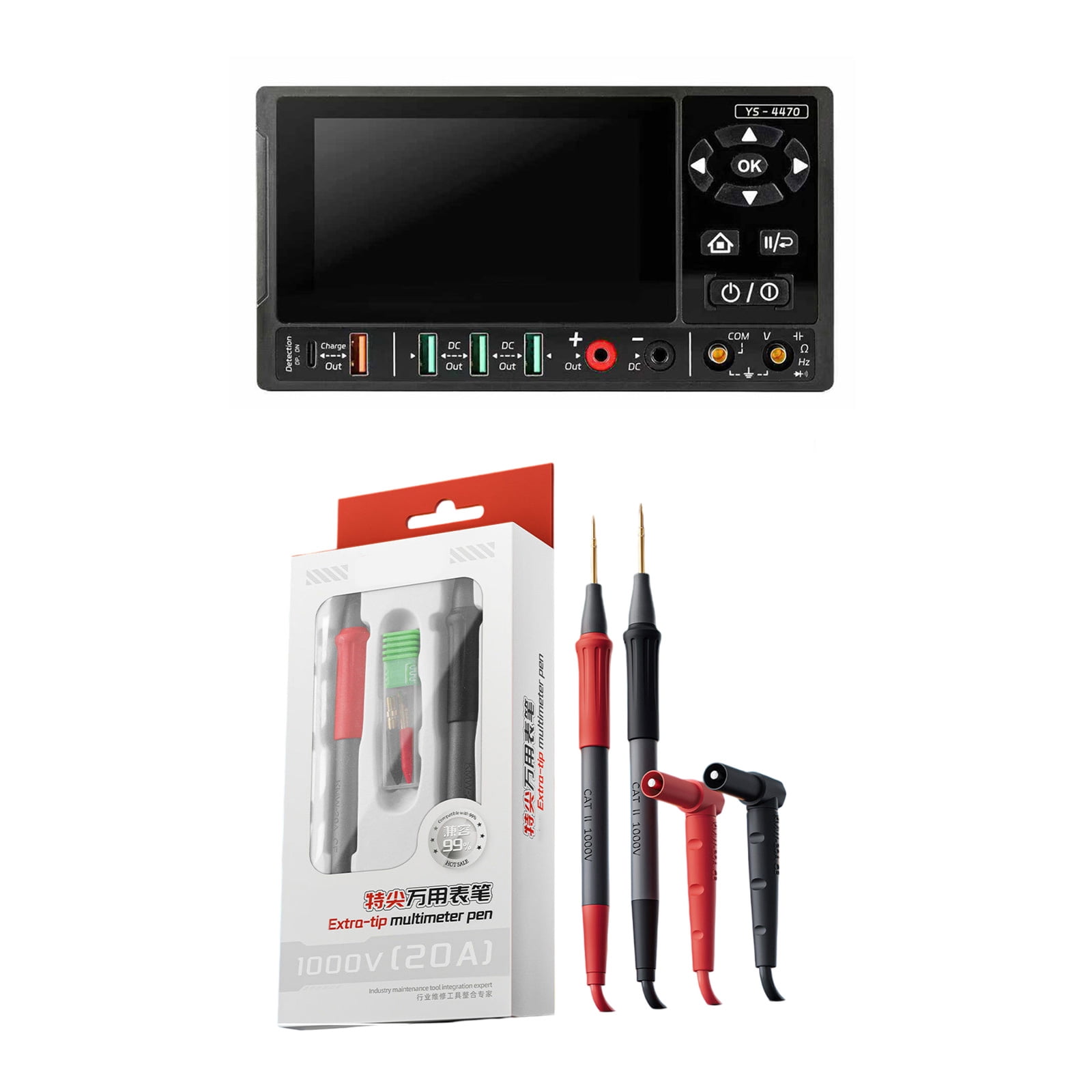 Handheld Ammeter Multimeter With Overload Protections Ideal For Electricians Engineers And DIYer Projects