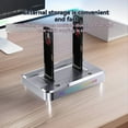 thumbnail image 4 of Dual-Bay M.2 NVME NGFF SSD Docking Station with RGB, USB3.2 GEN2 Type C 20Gbps Data Transfer, OFFline Cloner Duplicator, 4 of 8