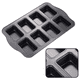 thumbnail image 3 of Mini molde para pan antiadherente, mini molde para pan de acero al carbono 8 cavidades, no tóxico y fácil limpieza, 3 of 5