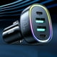 thumbnail image 3 of Cargador de coche USB C de 70 W con 4 puertos [PD35W y QC3.0] Cargador de coche superrápido USB C, minicargador de coche, 3 of 5
