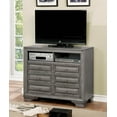 Furniture of America Damien 6Drawer Media Chest, Gray