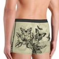 thumbnail image 5 of Disketp Vintage Floral Men'S Boxer Briefs,Soft And Breathable Cotton Underwear With Comfortflex Waistband, 5 of 8