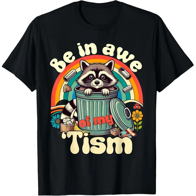 In Awe Of My Tism Funny Autism Meme Autistic Awareness Unisex T-Shirt