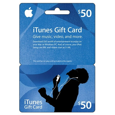 Interactive Commicat Itunes Music Card $50