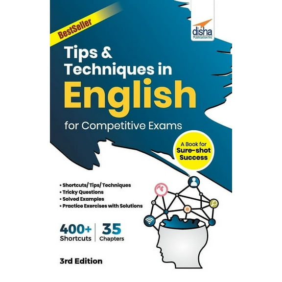 Tips & Techniques in English for Competitive Exams 3rd Edition, (Paperback)