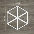 thumbnail image 2 of Ekena Millwork 15 3/8"W x 17 3/4"H x 3/8"T Medium Pendleton Decorative Fretwork Wall Panels in Architectural Grade PVC, 2 of 10