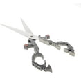 thumbnail image 3 of 10 1/4" Silver Bodice Renaissance Scissor Dagger for EDC use, Renaissance Props, and Cosplay Costumes, 3 of 5