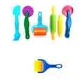 MANLINGDA Kids' Clay Roller Dough Tool Set Plastic Handheld Rolling