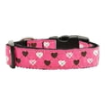 thumbnail image 1 of Argyle Cœurs Collier Ruban en Nylon Rose Vif Grand, 1 of 1