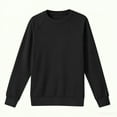 thumbnail image 5 of HAiming Womens Tops Crew Neck Long Sleeve Solid Color Shirts Casual Trendy Clothes Workout Basic Tee, 5 of 6