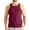 Red, variant on Waffle Knit Tank Tops Men Lightweight Breathable Crewneck Sleeveless Shirt Athletic Running Gym Tanks