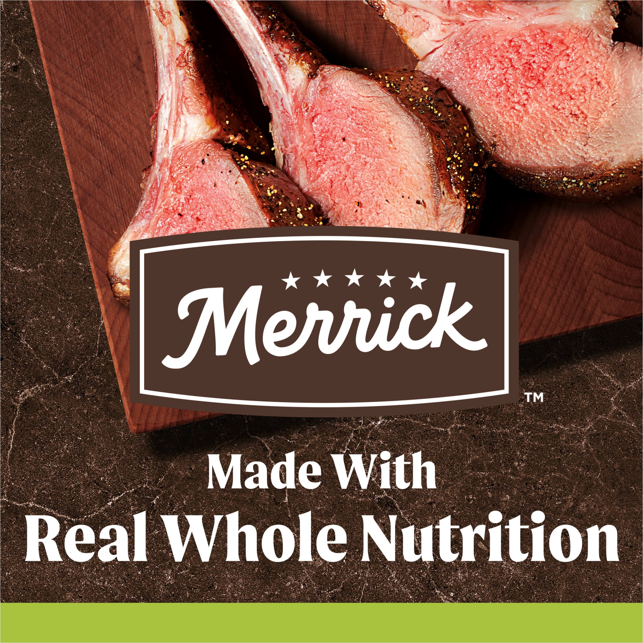 Merrick Real Lamb & Sweet Potato Gravy Dry Dog Food, Grain Free, 22 lb bag