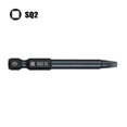 thumbnail image 2 of 65Mm Sq0 Sq1 Sq2 Square Head Screwdriver Bits Set Hex Shank Magnetic Screwdriver, 2 of 2