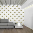 thumbnail image 4 of Swiss Cross Pattern Plus Sign Design Wall Decal Stickers, 4 of 4