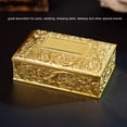 thumbnail image 3 of Vintage Jewelry Box, Antique Exquisite Soft Velvet Lining Trinket Storage Box For Girl And Women, 3 of 8