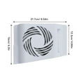thumbnail image 7 of PC PC Console Fan, Intelligent Temperature Control RGB Console Fan for Accessory, 7 of 7