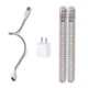 thumbnail image 2 of Paquete de 2 mini luces de libros USB 100LM LED LED Lámparas de lectura brillante U Power Bank Power Laptop Iluminación de la noche Dormitorio Inevent HA010344-00, 2 of 6