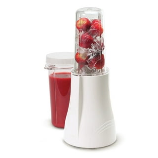 Tribest Glass 42 oz. 4-Speed Chrome Personal Blender with Vacuum