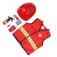 thumbnail image 1 of Disfraz De Bombero Infantil, Mini Disfraz De Bombero De Simulación De Alta Durabilidad Para Niños Y Niñas, 1 of 7