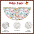 thumbnail image 3 of Fotbe Love You Rabbit Pattern Christmas Tree Skirt, Tree Skirts Plush Christmas Decorations, Christmas Tree Skirts Xmas Decorations Holiday Party Decor-30", 3 of 6