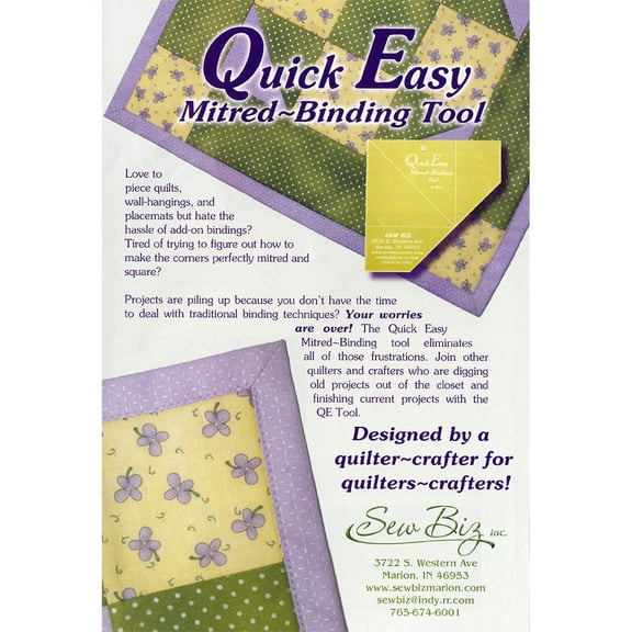 Quick-Easy Mitered Binding Tool