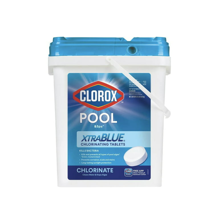 In The Swim 3 Inch Stabilized Chlorine Tablets for Sanitizing Swimming  Pools - Individually Wrapped, Slow Dissolving - 90% Available Chlorine 
