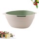 thumbnail image 2 of Cesta de secado de doble capa Cesta de filtro de lavado de arroz portátil Coladores de lavado de frutas y verduras Utensilios de HOMEMAXS 6531676-MX, 2 of 6
