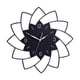 thumbnail image 3 of Reloj de pared acrílico con forma de flor, reloj de pared grande creativo, silencioso, sin tic-tac, relojes de pared decorativos para colgar en la, 3 of 9