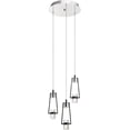 thumbnail image 2 of Kichler Canada Abat-Jour en Verre Noir et Blanc avec Pendentif LED, 12,5 Pouces, 2 of 9